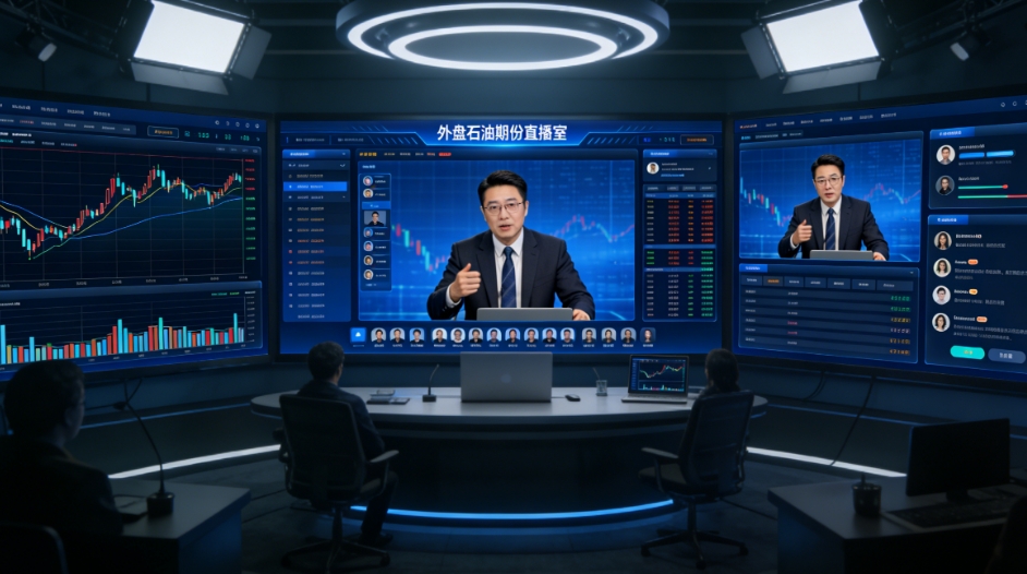 外盘原油期货直播室：合规平台选择、核心价值及实操指南