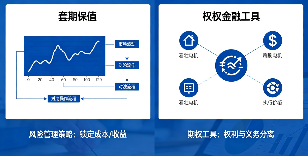 套期保值是期权吗?为什么?一文读懂两者核心区别