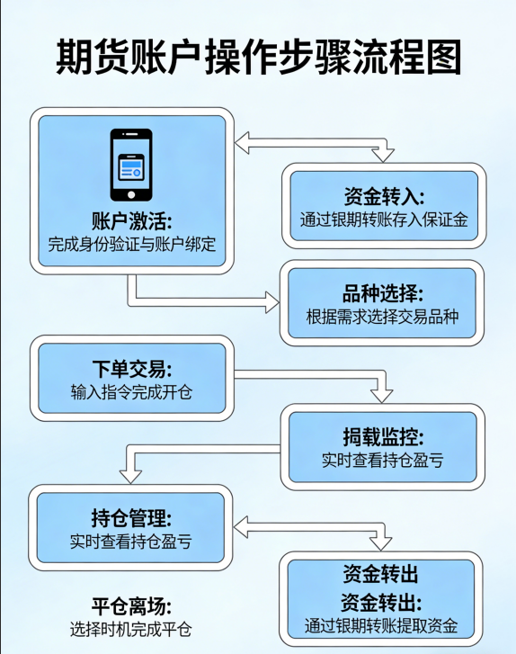 期货账户开通后怎么操作？新手入门全流程指南