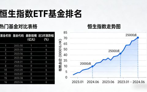 恒生指数etf基金哪个好(恒生指数etf基金排名)