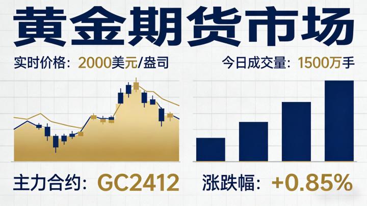 黄金期货实时行情分析 最新走势与预测