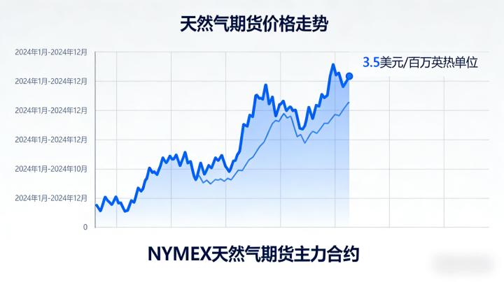 美国天然气期货历史最高价 数据与走势分析