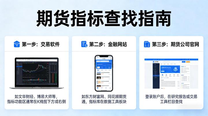 期货指标哪里找 六大正规渠道与使用技巧