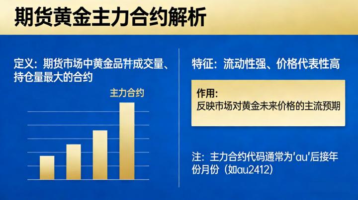 期货里黄金主力合约 定义及交易要点全解析