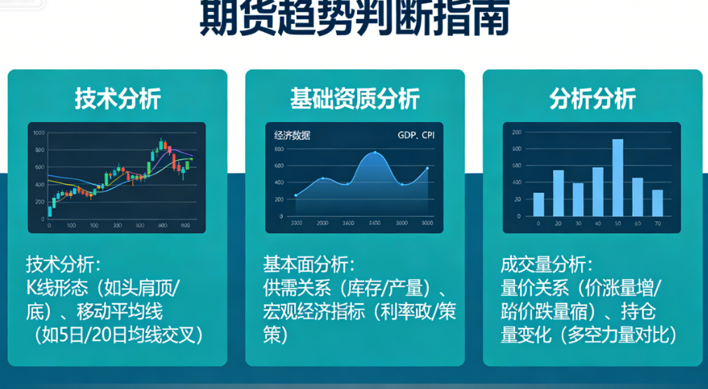 期货的趋势怎样判断？4大核心方法+实操技巧，新手也能看懂