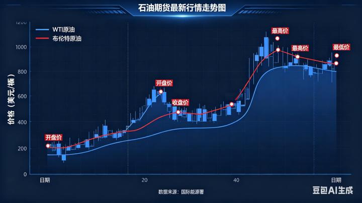 石油期货最新行情走势图 2026 权威查看渠道及盘面分析实战技巧