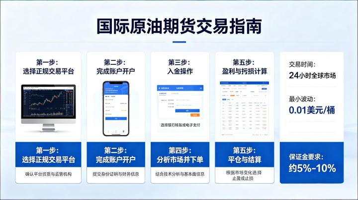 国际原油期货交易操作方法 2026 年新手入门流程与实战策略全指南