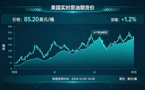 美国实时原油期货价 2026 行情查询与影响因素全解