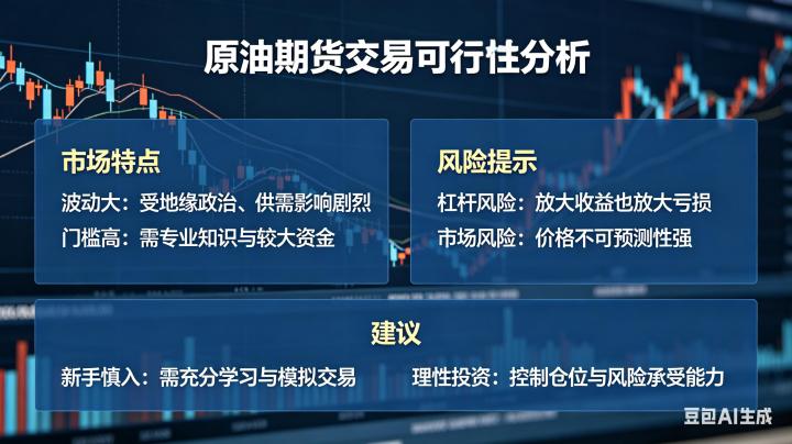 原油期货交易好做吗 2026 年优劣势与实操建议全解