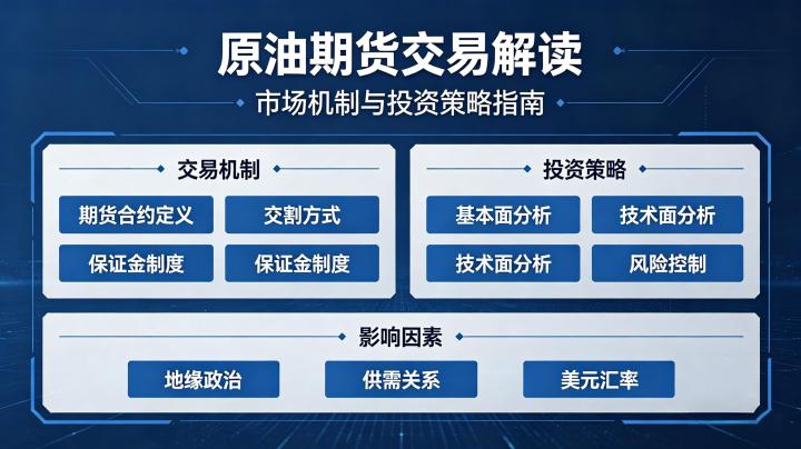 原油期货交易解读 2026 市场规则与核心逻辑全解析