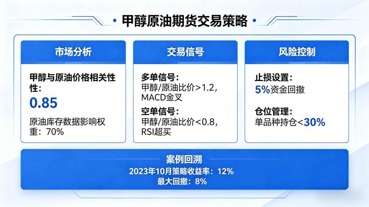 甲醇原油期货交易策略 2026 实操技巧与风控指南
