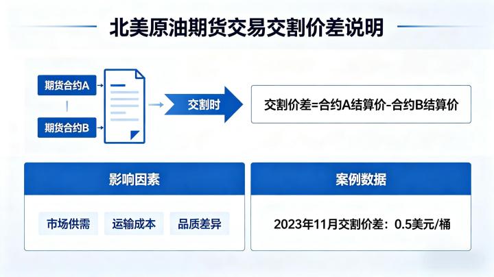北美原油期货交易交割时有价差吗 2026 年价差形成全解析