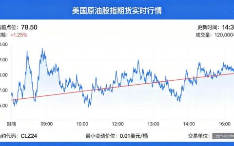 美国原油股指期货实时行情 2026 年查看渠道与分析指南