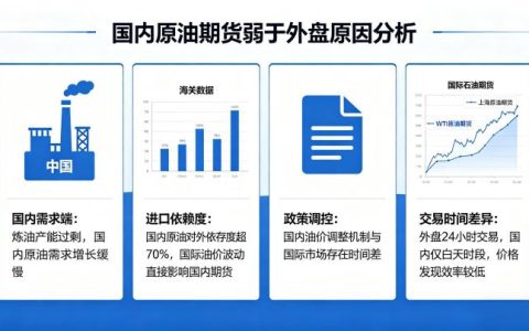 为什么国内原油期货弱于外盘 2026 核心原因及逻辑详解