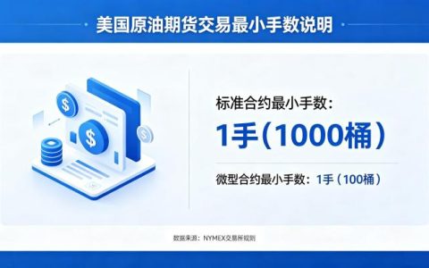 美国原油期货交易的最小手数 2026 年最新规则详解