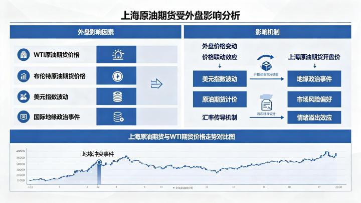 上海原油期货受外盘什么影响 2026 年联动机制与影响因素