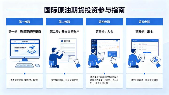 怎么参加国际原油期货投资 2026 年正规渠道全攻略