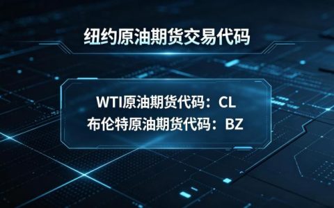 纽约原油期货交易代码 2026 年合约规则详解