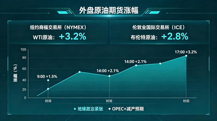 外盘原油期货涨幅 2026 影响因素与走势分析