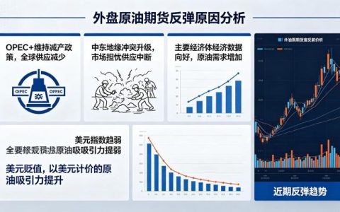 外盘原油期货反弹原因 2026 市场驱动与核心逻辑解析