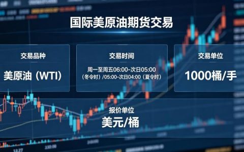 国际美原油期货交易 2026 实操规则与风控策略