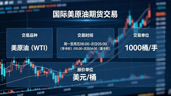 国际美原油期货交易 2026 实操规则与风控策略