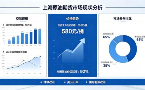 上海原油期货市场现状 2026 年运行数据与发展趋势