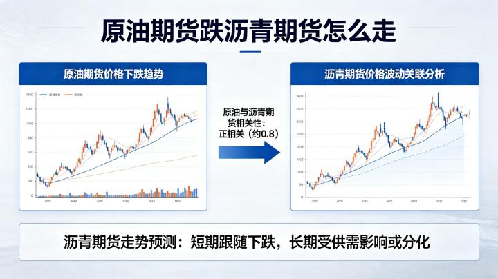 原油期货跌沥青期货怎么走 2026 年联动规律详解