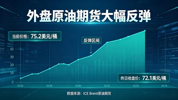 外盘原油期货大幅反弹 2026 年 6 月上涨原因分析