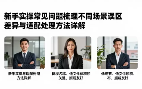 新手实操常见问题梳理不同场景误区差异与适配处理方法详解