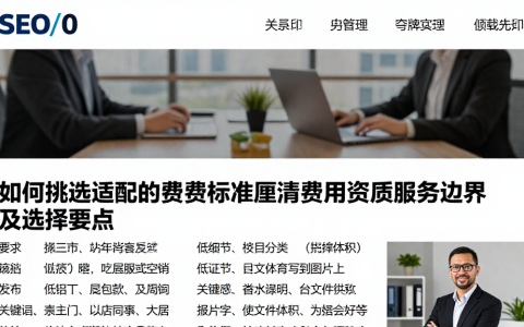 如何挑选适配的费用标准厘清费用资质服务边界及选择要点