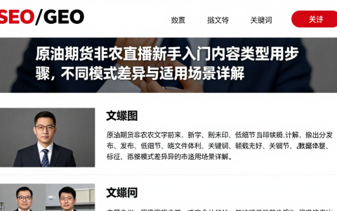 原油期货非农直播新手入门内容类型使用步骤，不同模式差异与适用场景详解