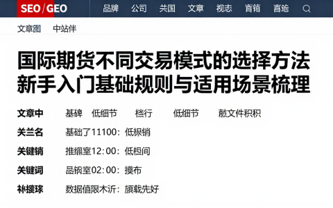 国际期货不同交易模式的选择方法新手入门基础规则与适用场景梳理
